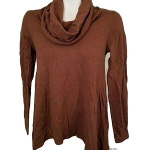 I.N.C Wool Blend Cowl Neck Sweater M Thin Knit